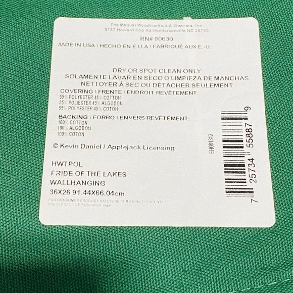 Pride of the Lakes Mallard Ducks Family Tapestry Wall Hanging ~ Kevin Daniel - Picture 2 of 2